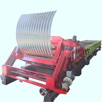 Galvanized Sheet Top Grain bin tank silo roof Panel Roll Forming Machine silo roof machine